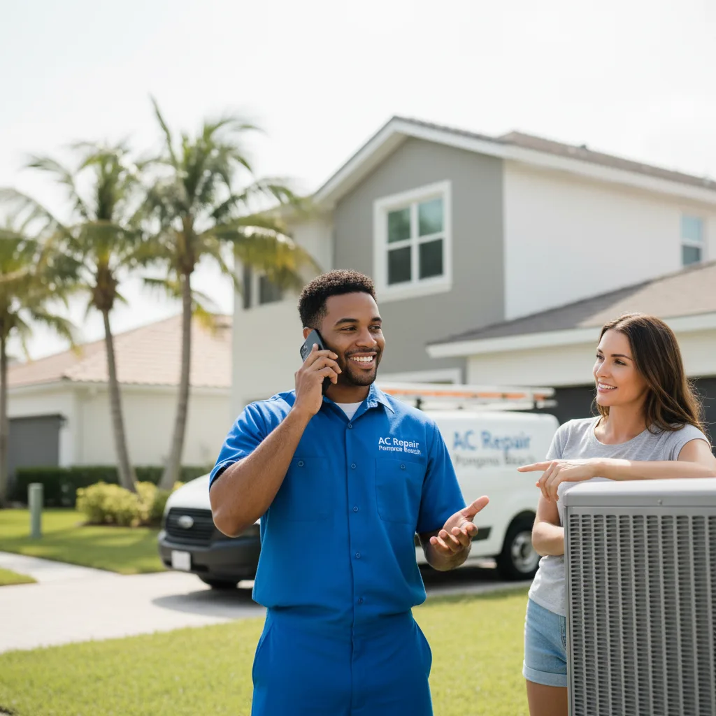 AC Repair Pompano Beach customer support in Marcy